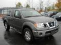 2009 Storm Gray Nissan Frontier SE King Cab 4x4  photo #15