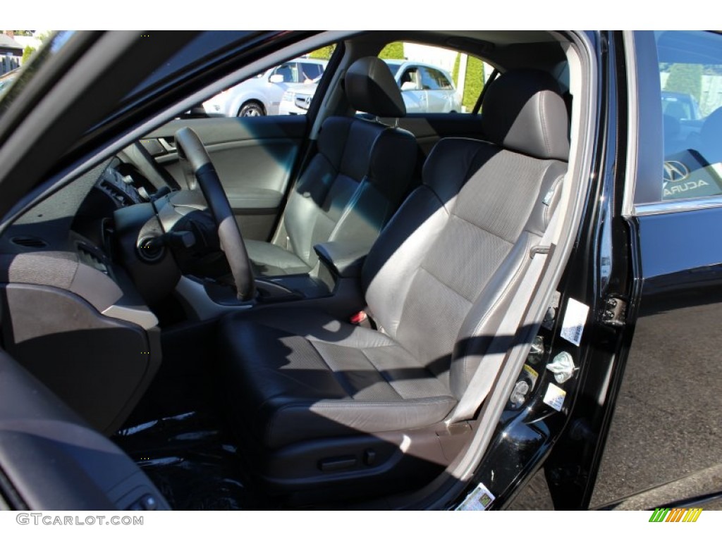 2010 TSX Sedan - Crystal Black Pearl / Ebony photo #12