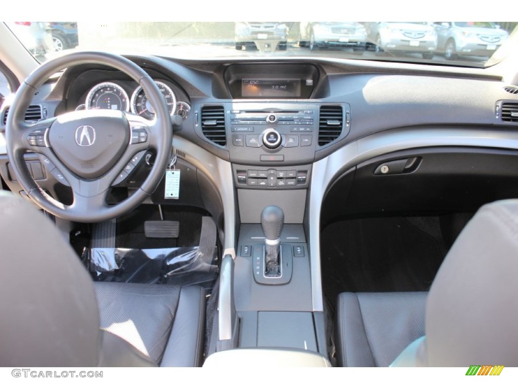 2010 TSX Sedan - Crystal Black Pearl / Ebony photo #13