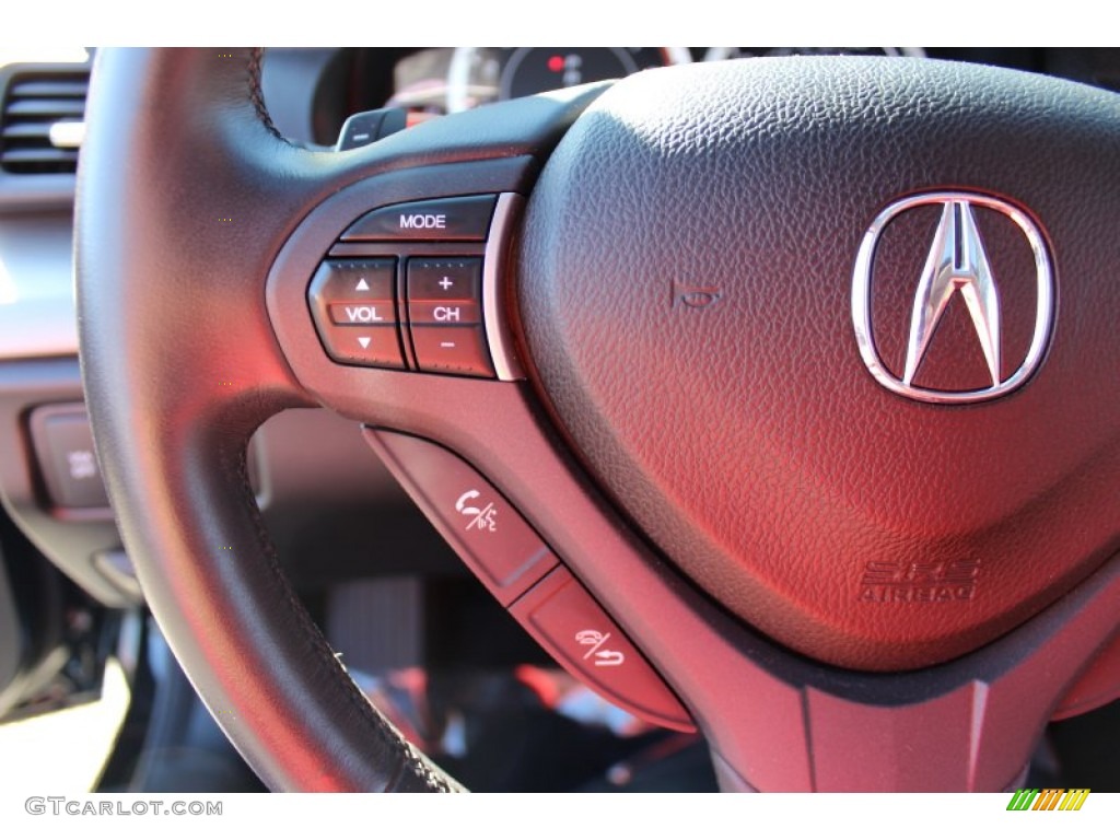 2010 TSX Sedan - Crystal Black Pearl / Ebony photo #15