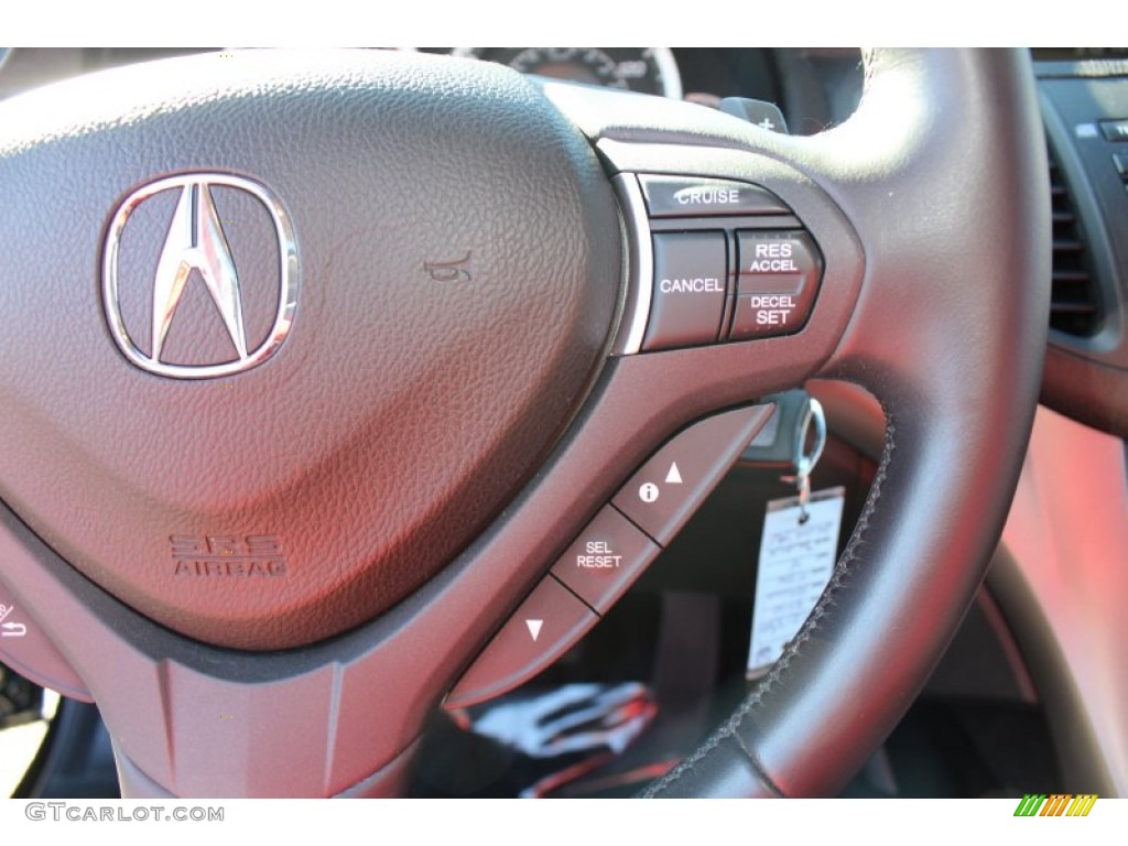 2010 TSX Sedan - Crystal Black Pearl / Ebony photo #16