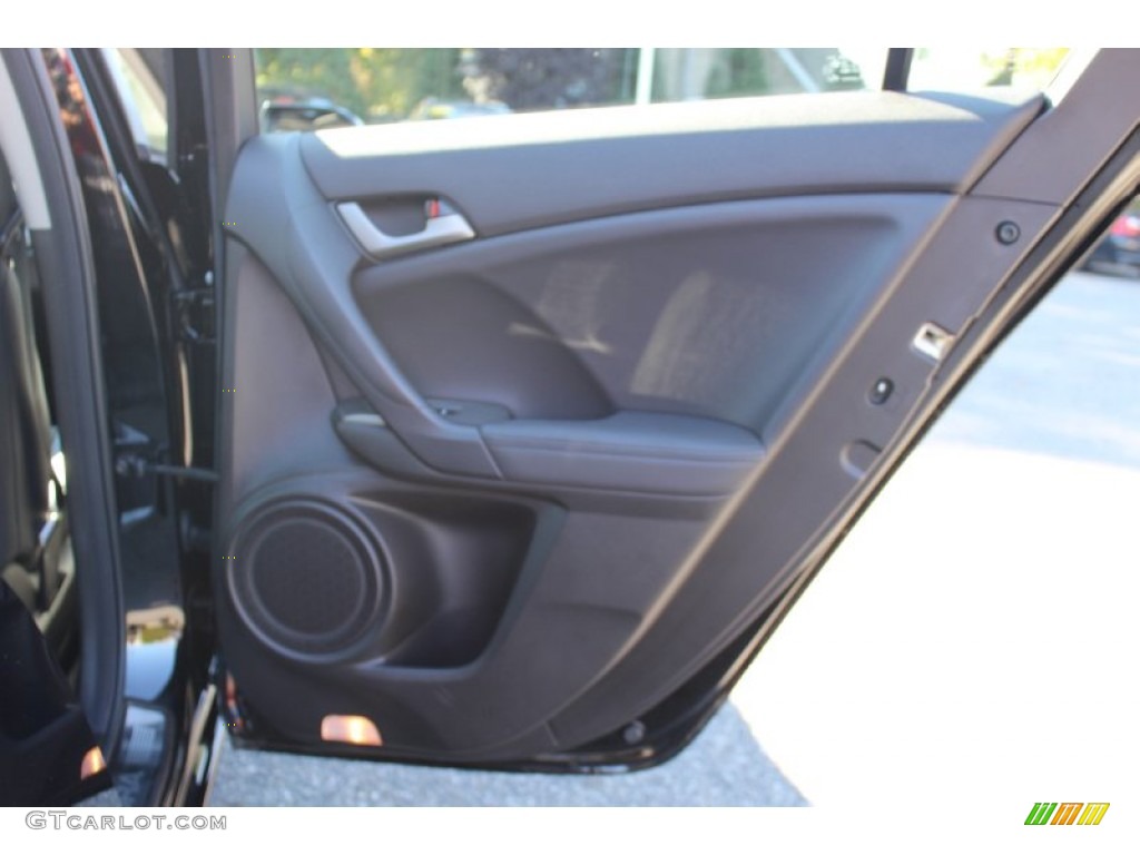 2010 TSX Sedan - Crystal Black Pearl / Ebony photo #23
