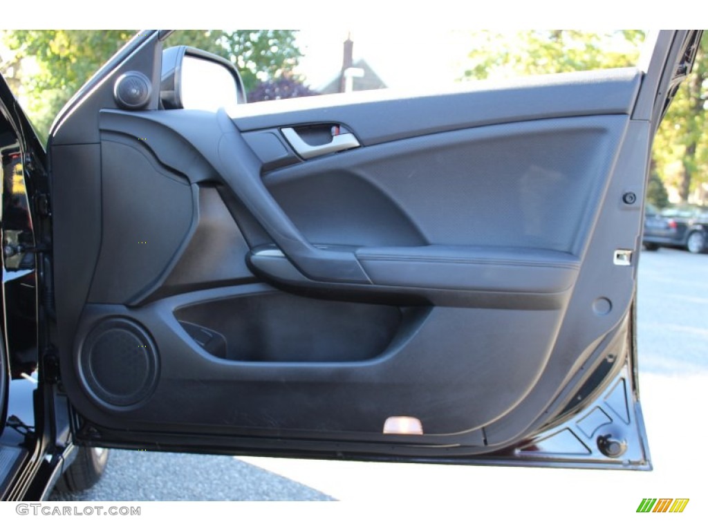 2010 TSX Sedan - Crystal Black Pearl / Ebony photo #25