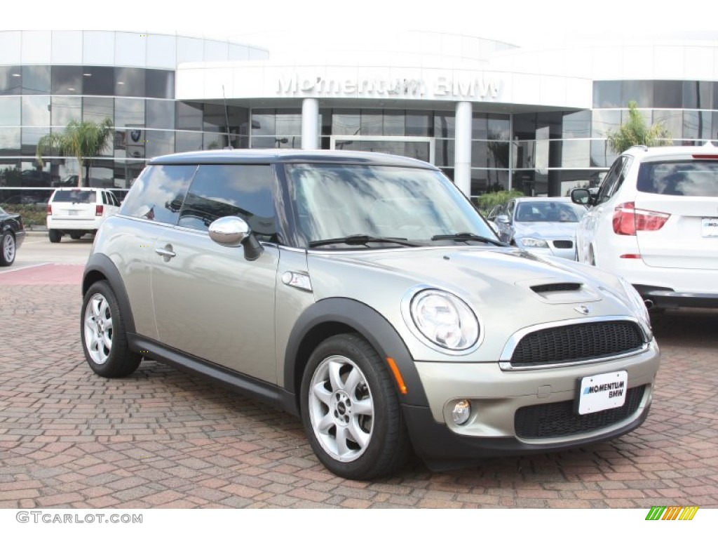 2010 Cooper S Hardtop - Sparkling Silver Metallic / Grey/Carbon Black photo #1