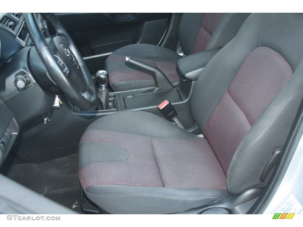 Black Interior 2004 Mazda MAZDA3 s Hatchback Photo #55684307