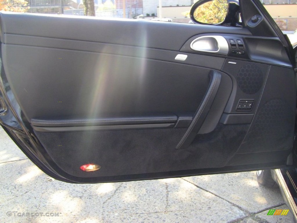 2007 911 Carrera Cabriolet - Black / Black photo #8