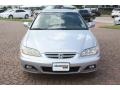 2002 Satin Silver Metallic Honda Accord EX V6 Coupe  photo #2