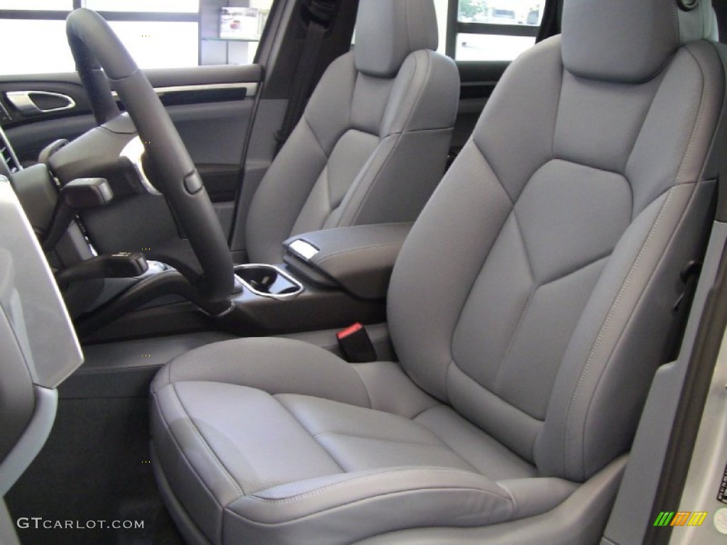 2012 Cayenne S - Classic Silver Metallic / Platinum Grey photo #11