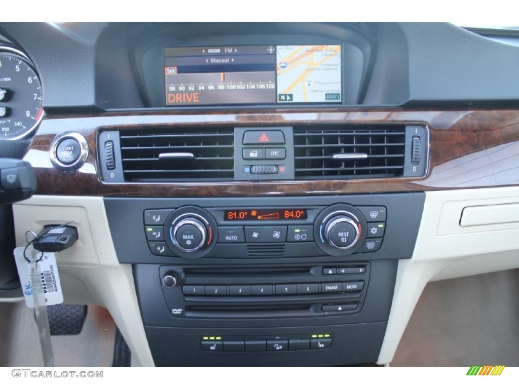 2008 3 Series 328xi Coupe - Black Sapphire Metallic / Cream Beige photo #14