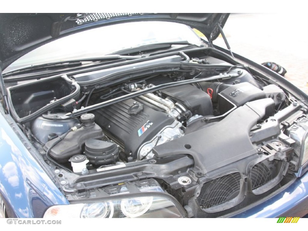 2005 BMW M3 Coupe 3.2L DOHC 24V VVT Inline 6 Cylinder Engine Photo #55687459
