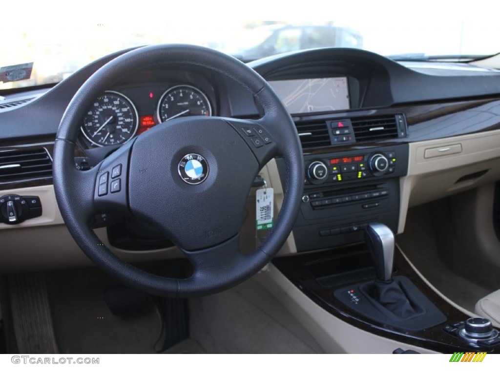 2011 3 Series 335i xDrive Sedan - Deep Sea Blue Metallic / Beige photo #11