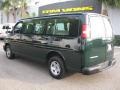 2005 Dark Green Metallic Chevrolet Express 1500 LS Passenger Van  photo #4
