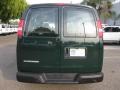 2005 Dark Green Metallic Chevrolet Express 1500 LS Passenger Van  photo #5