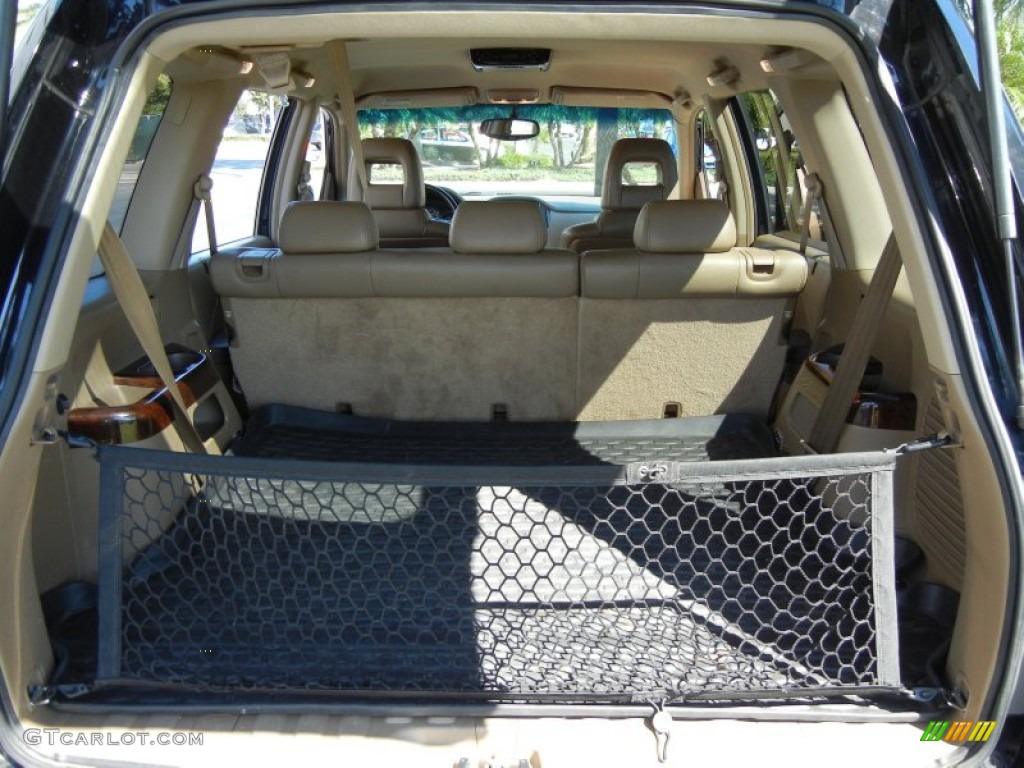 2004 Pilot EX-L 4WD - Nighthawk Black Pearl / Saddle photo #29