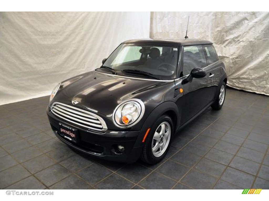 Midnight Black 2009 Mini Cooper Hardtop Exterior Photo #55689907