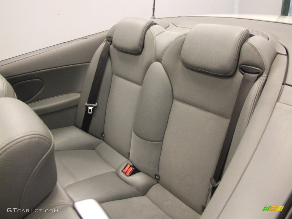 Charcoal Gray Interior 2005 Saab 9-3 Linear Convertible Photo #55692059