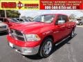 2010 Flame Red Dodge Ram 1500 Big Horn Crew Cab  photo #1