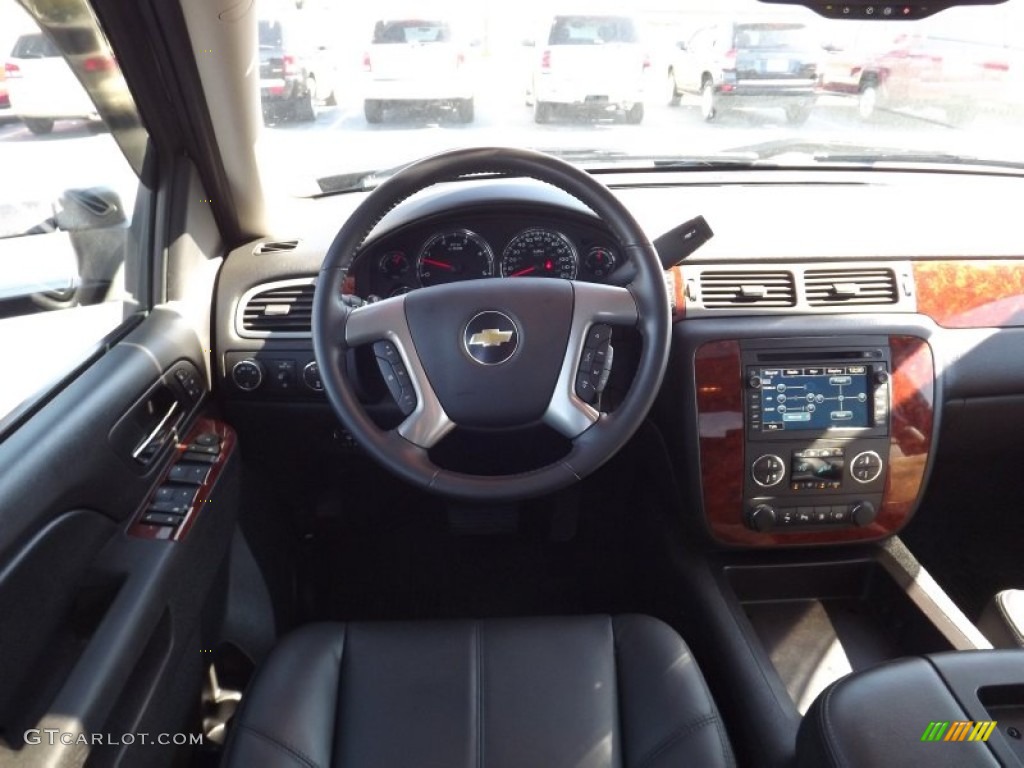 2011 Silverado 2500HD LTZ Crew Cab 4x4 - Black / Ebony photo #9