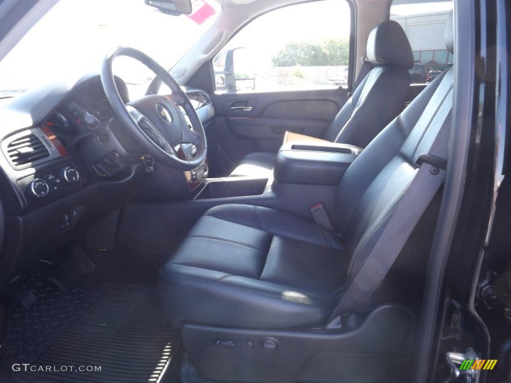 2011 Silverado 2500HD LTZ Crew Cab 4x4 - Black / Ebony photo #11