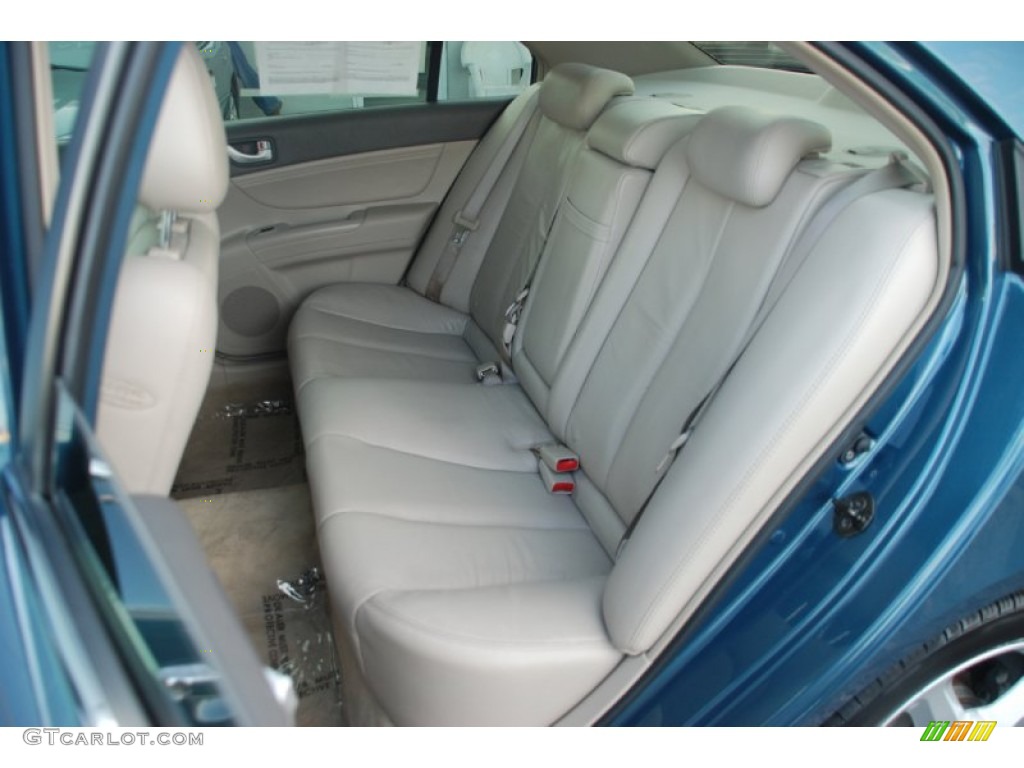2006 Sonata GLS V6 - Aquamarine Pearl / Beige photo #24