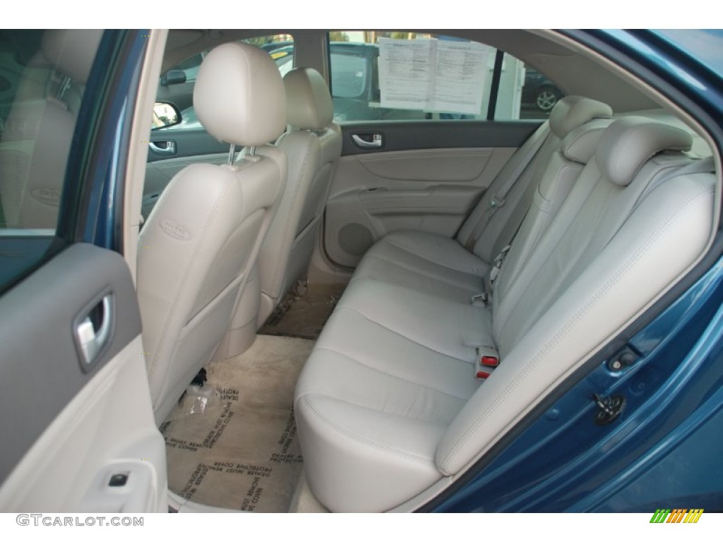 2006 Sonata GLS V6 - Aquamarine Pearl / Beige photo #25