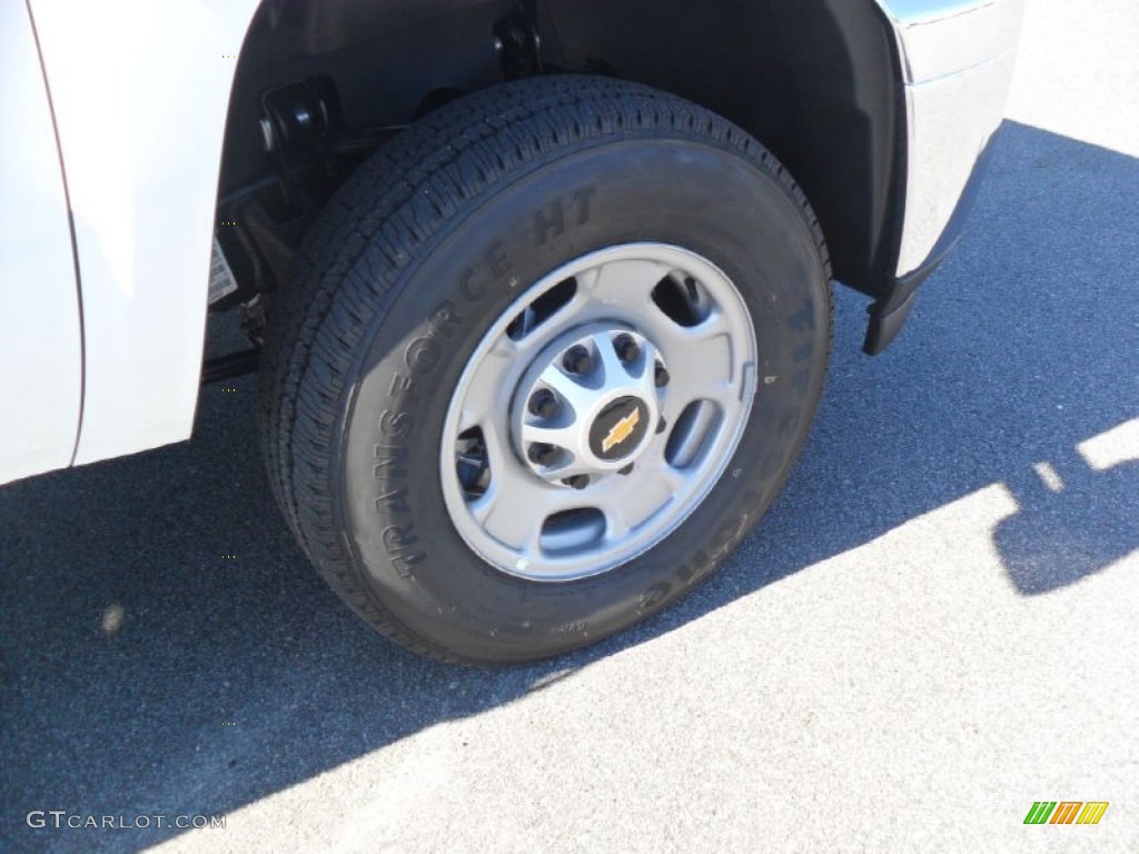 2012 Silverado 2500HD Work Truck Crew Cab Chassis - Summit White / Dark Titanium photo #18