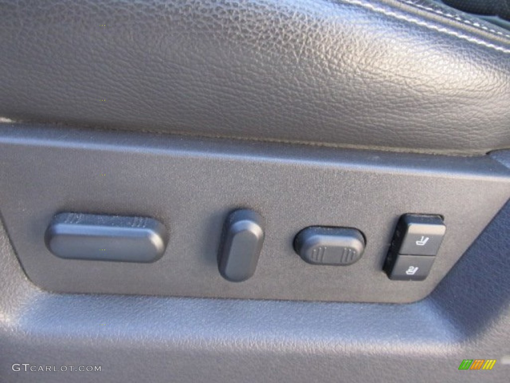 2010 F150 Lariat SuperCab 4x4 - Red Candy Metallic / Black photo #16