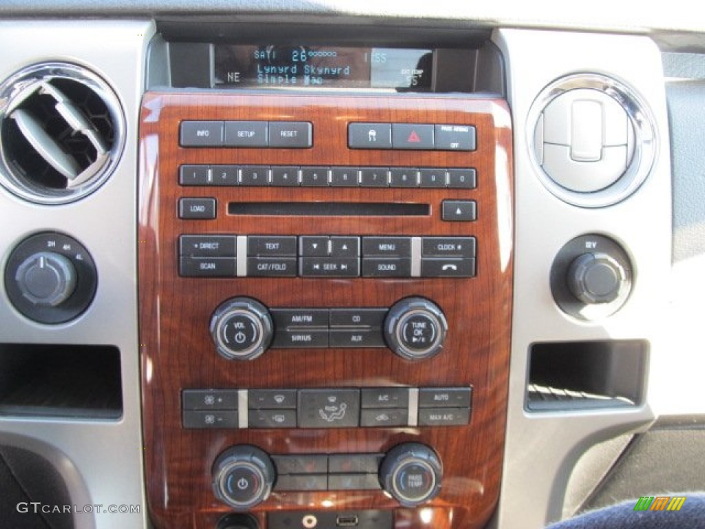 2010 F150 Lariat SuperCab 4x4 - Red Candy Metallic / Black photo #20
