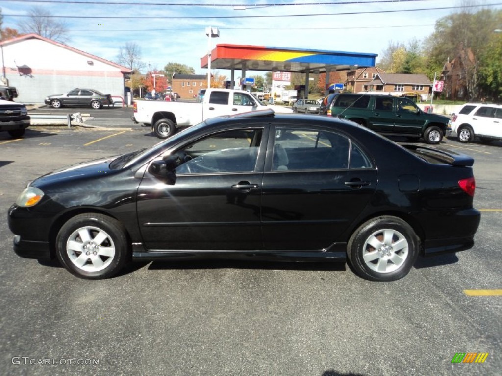 2003 Black Sand Pearl Toyota Corolla S 55658360 Gtcarlot