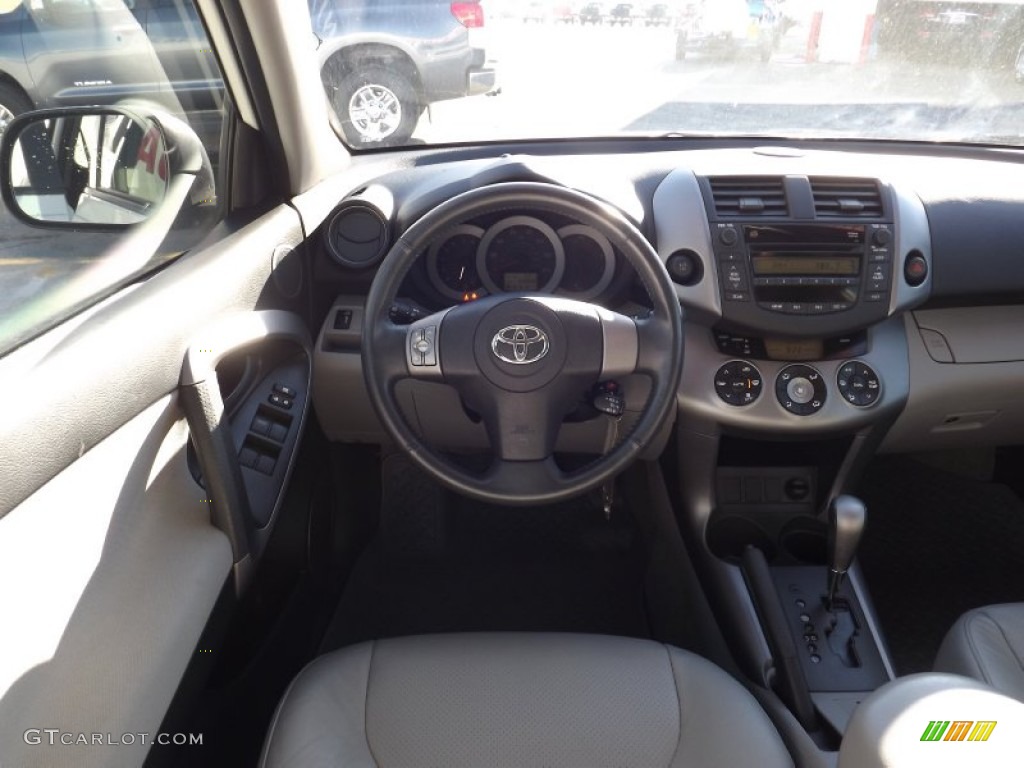 2008 RAV4 Limited - Blizzard Pearl White / Taupe photo #9