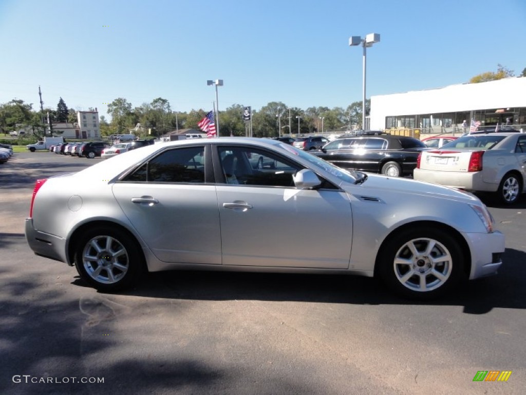2009 CTS 4 AWD Sedan - Radiant Silver / Ebony photo #7