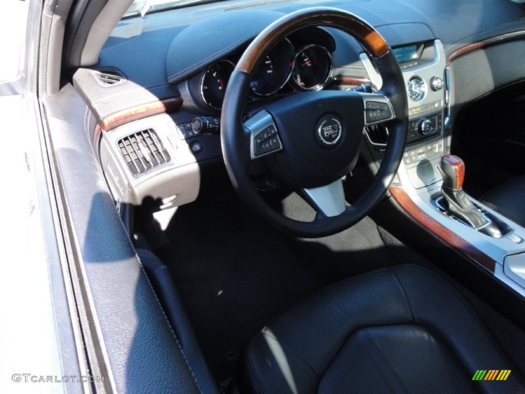 2009 CTS 4 AWD Sedan - Radiant Silver / Ebony photo #12