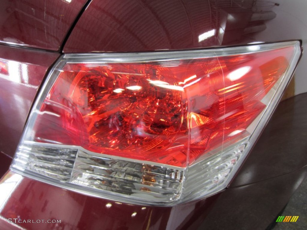 2009 Accord LX Sedan - Basque Red Pearl / Ivory photo #11