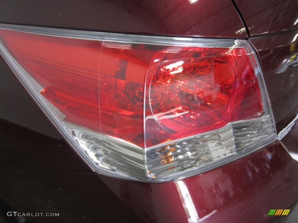 2009 Accord LX Sedan - Basque Red Pearl / Ivory photo #12