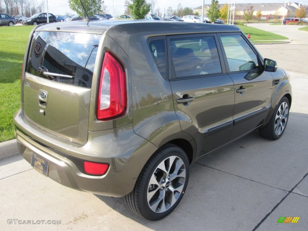 2012 Soul ! - Moss Green / Sand/Black Leather photo #4
