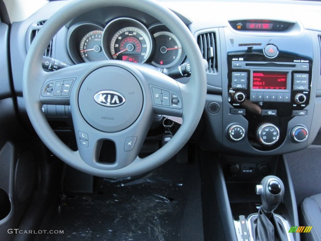 2012 Kia Forte Koup EX Black Dashboard Photo #55698768