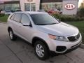 2012 Bright Silver Kia Sorento LX  photo #1