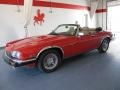 1990 Signal Red Jaguar XJ XJS Convertible #55657872