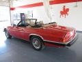 1990 Signal Red Jaguar XJ XJS Convertible  photo #2