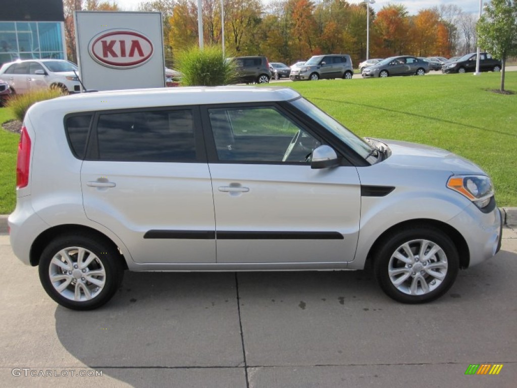 Bright Silver 2012 Kia Soul + Exterior Photo #55699745