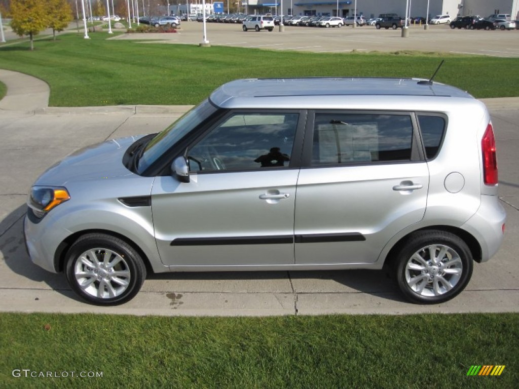 Bright Silver 2012 Kia Soul + Exterior Photo #55699769