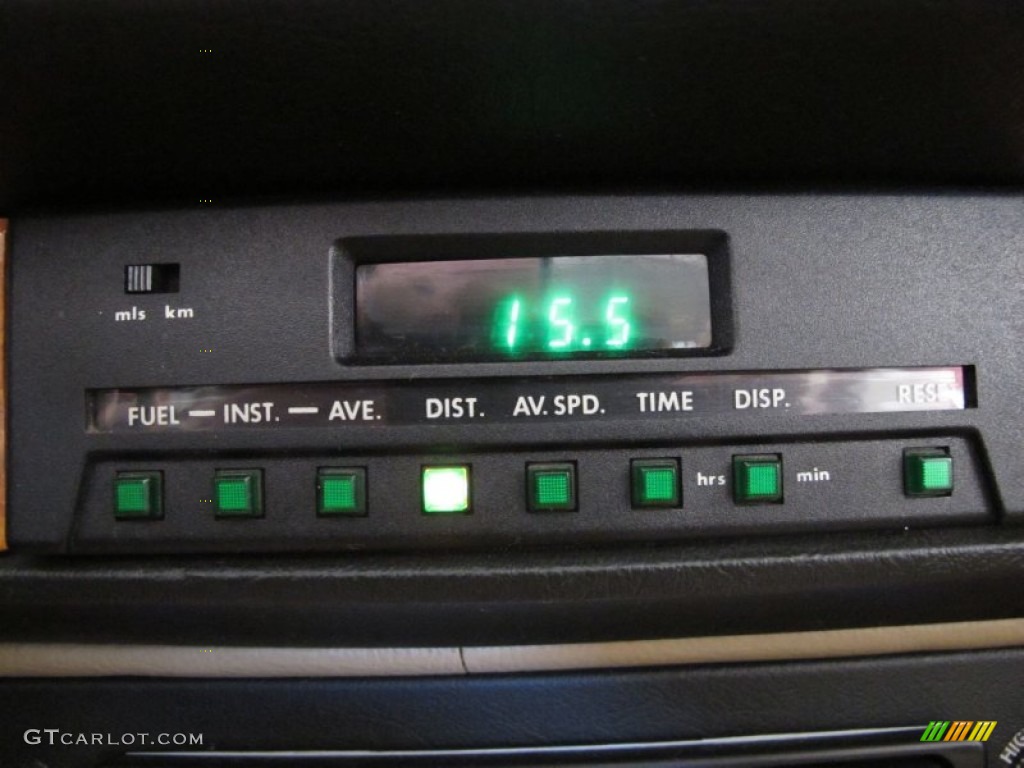 1990 Jaguar XJ XJS Convertible Controls Photo #55699779