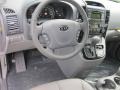 2012 Kia Sedona Gray Interior Controls Photo