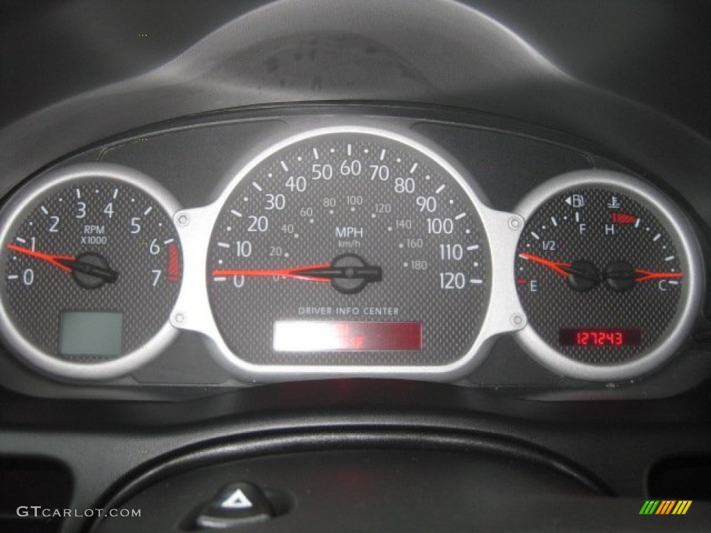 2004 Pontiac Aztek AWD Gauges Photo #55699921