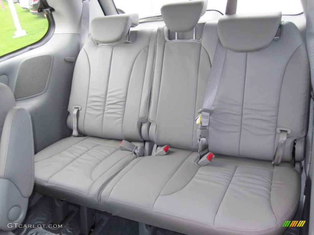 Gray Interior 2012 Kia Sedona EX Photo #55699923