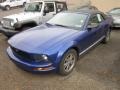 2005 Sonic Blue Metallic Ford Mustang V6 Premium Convertible  photo #3