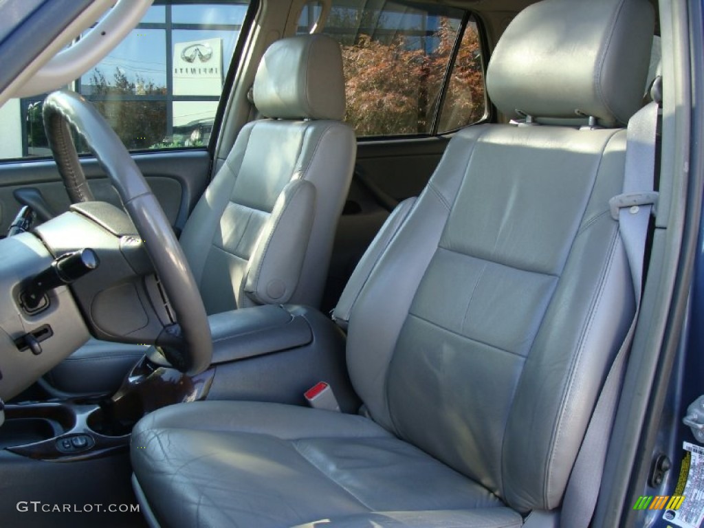 2005 Sequoia SR5 4WD - Blue Steel Metallic / Light Charcoal photo #11