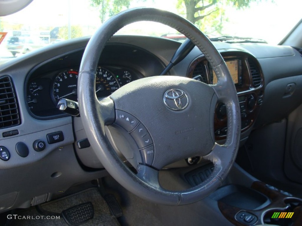 2005 Sequoia SR5 4WD - Blue Steel Metallic / Light Charcoal photo #12