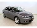 Galaxy Gray Mica 2009 Mazda MAZDA3 i Touring Sedan Exterior