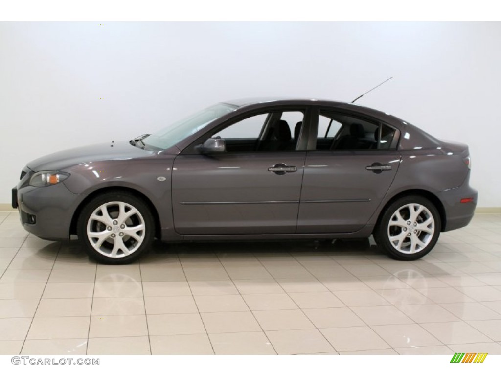 Galaxy Gray Mica 2009 Mazda MAZDA3 i Touring Sedan Exterior Photo #55700927